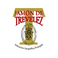 Jamón de Trevélez I.G.P.  -7.5/8 k –  Aromas de Sierra Nevada  I  Etiqueta ROJA