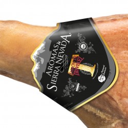 Spanish Serrano Ham from Trevélez I.G.P. -8 / 8.5 k - Aromas of Sierra Nevada - BLACK Label